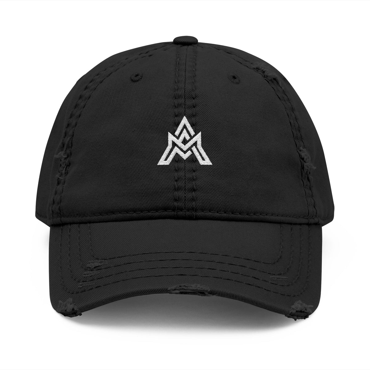 Afterlight Distressed Embroidered Dad Hat