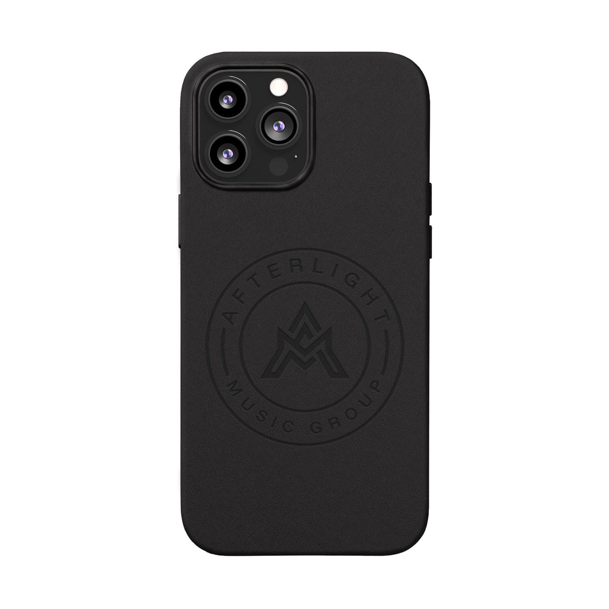 Custom Afterlight Leather iPhone Case w/ Engraved Logo