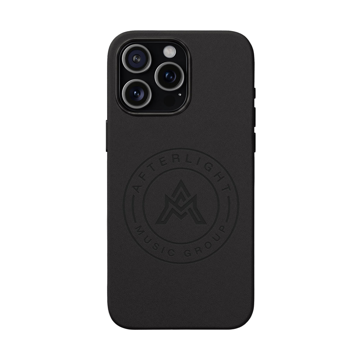 Custom Afterlight Leather iPhone Case w/ Engraved Logo
