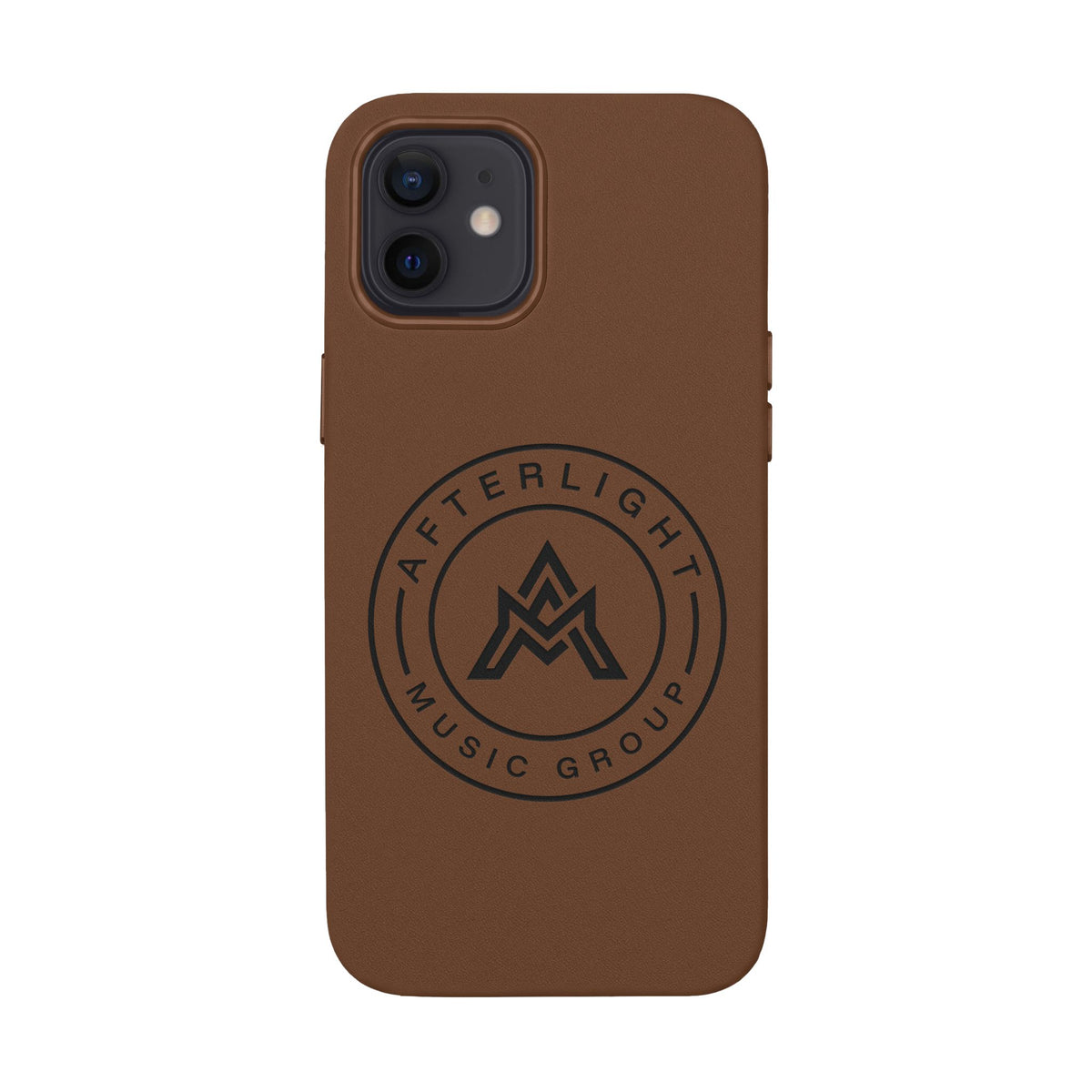 Custom Afterlight Leather iPhone Case w/ Engraved Logo