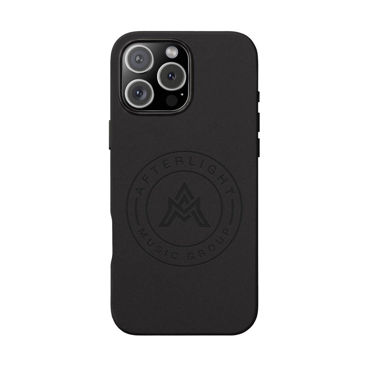 Custom Afterlight Leather iPhone Case w/ Engraved Logo