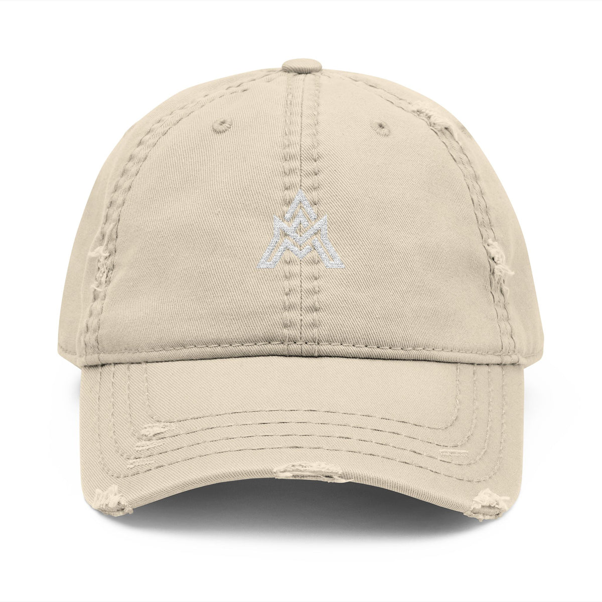 Afterlight Distressed Embroidered Dad Hat