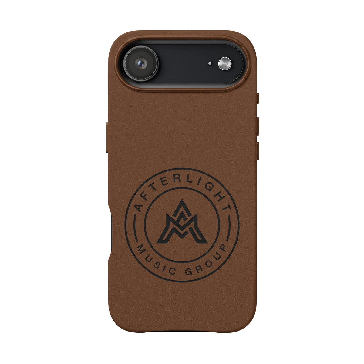 Custom Afterlight Leather iPhone Case w/ Engraved Logo