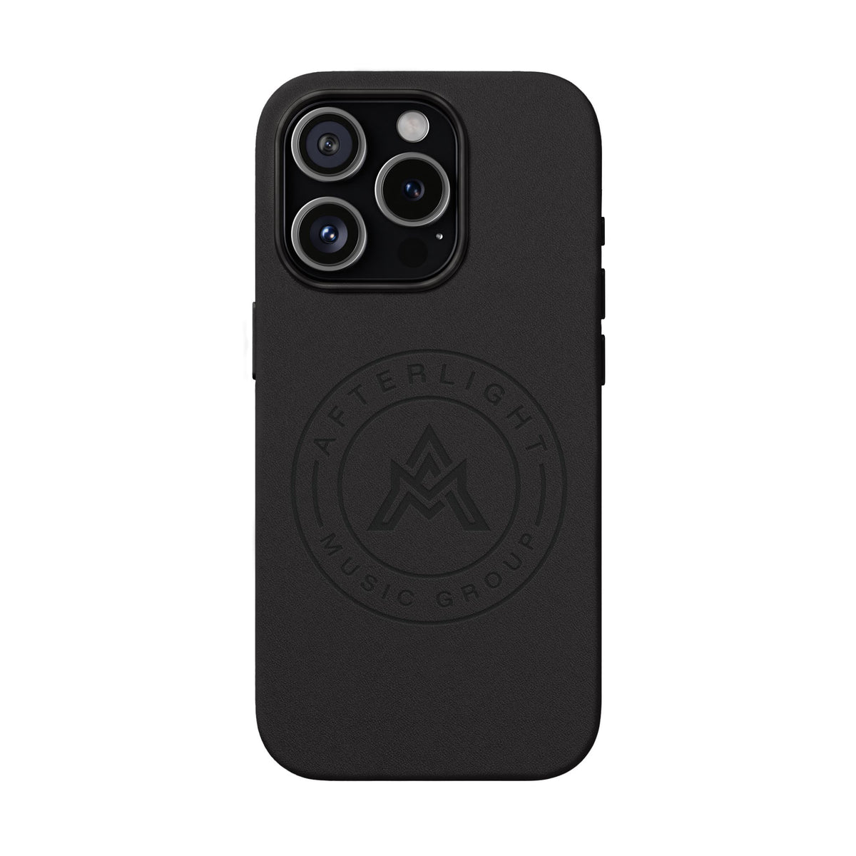 Custom Afterlight Leather iPhone Case w/ Engraved Logo