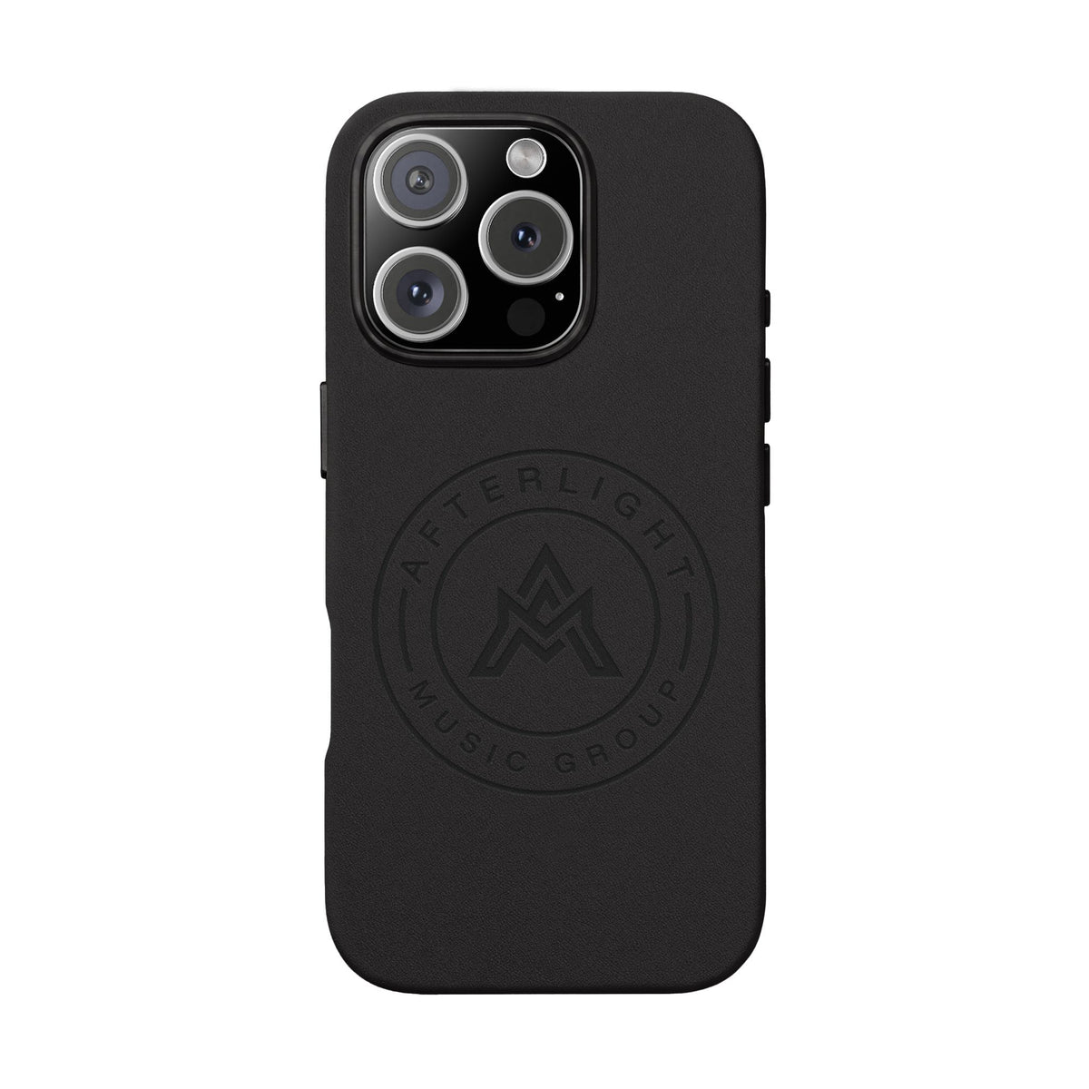 Custom Afterlight Leather iPhone Case w/ Engraved Logo
