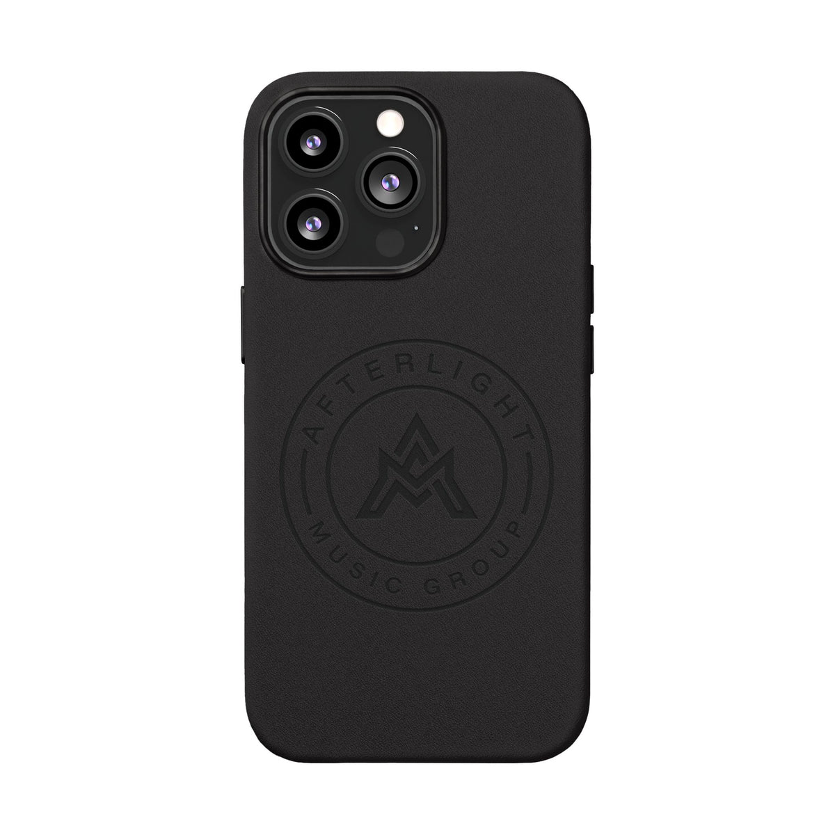 Custom Afterlight Leather iPhone Case w/ Engraved Logo